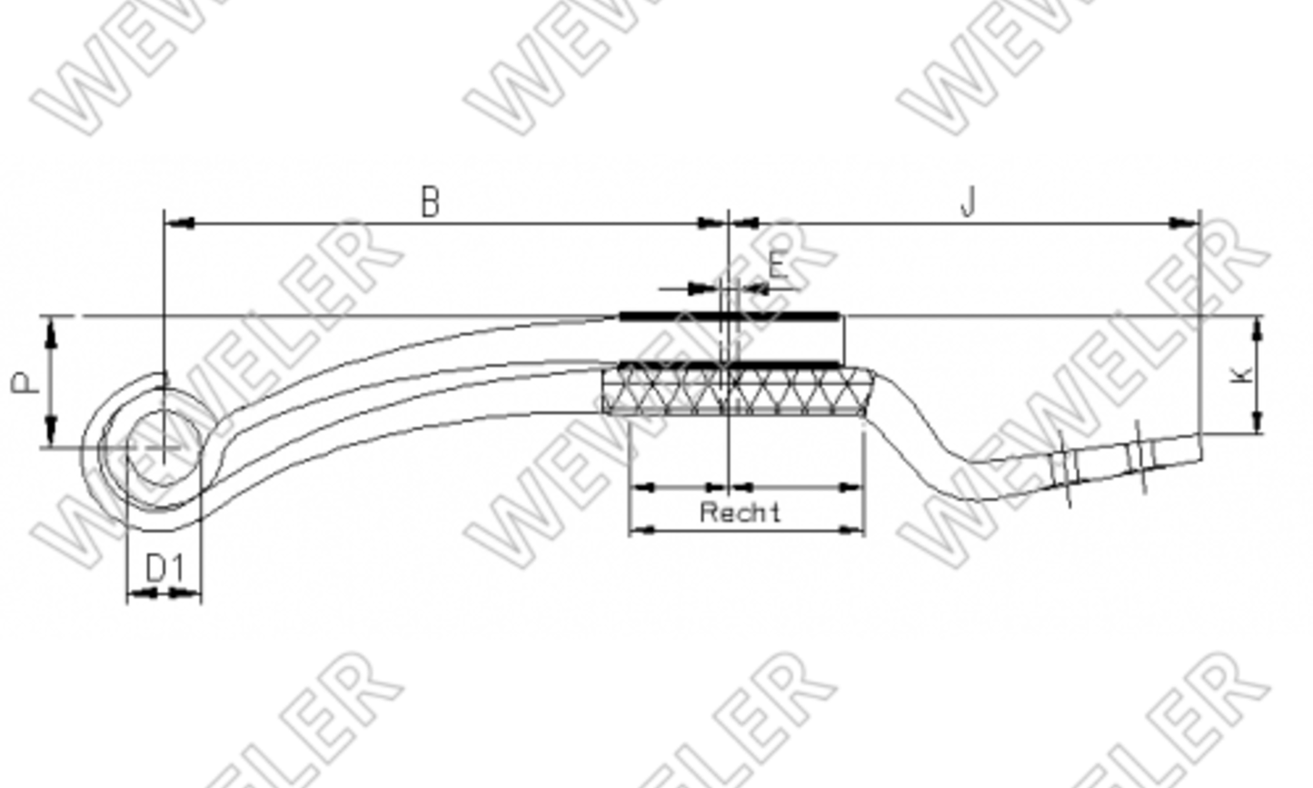 SAF Resor 2-piórowy Do Naczepy F188Z038ZA75