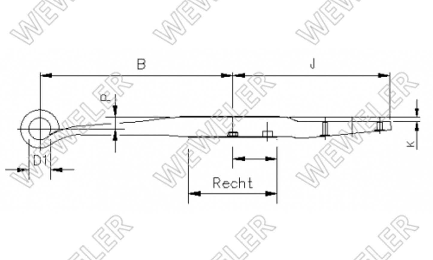 Weweler Resor 1-piórowy (schmitz) F001A037PK75