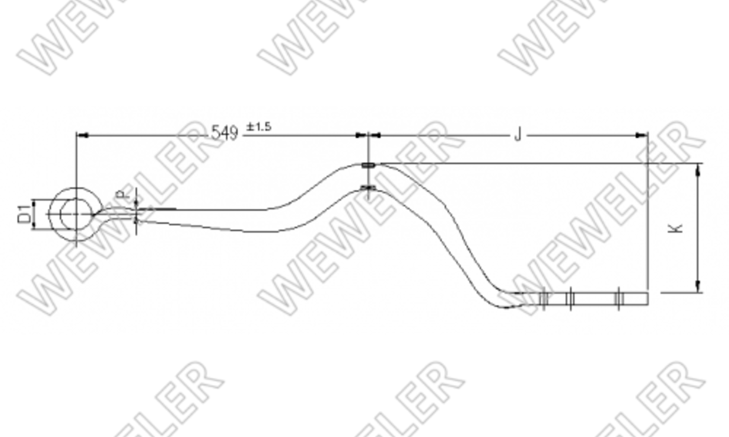 Weweler Resor Do Naczepy Schmitz Mrh3 F001A037SK75
