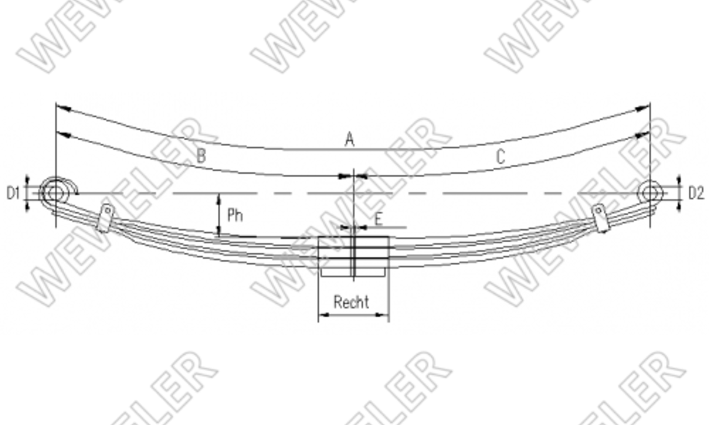 DAF Resor Przedni F017T687ZA75