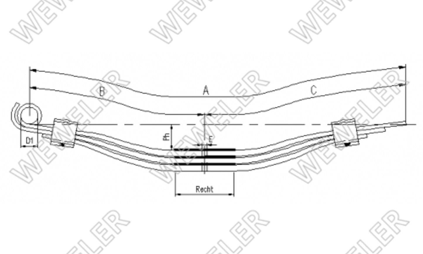 Gigant Resor 3-piórowy F217Z045ZA75