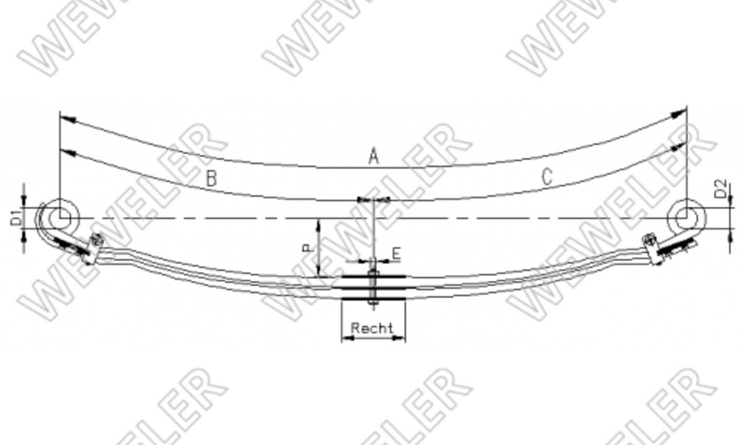 MAN-TGM Resor Przedni F088T445ZA75