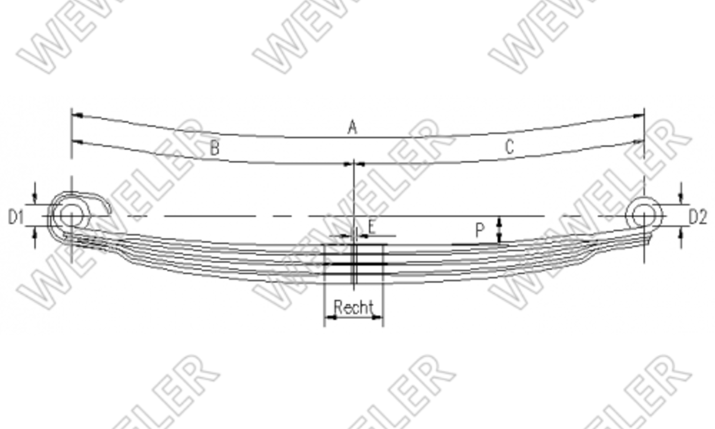 Mercedes Actros Resor Przedni 2-oś F020T693ZA75