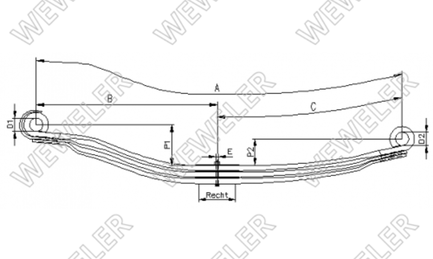 Volvo-RVI Resor Przedni F022T483ZA75