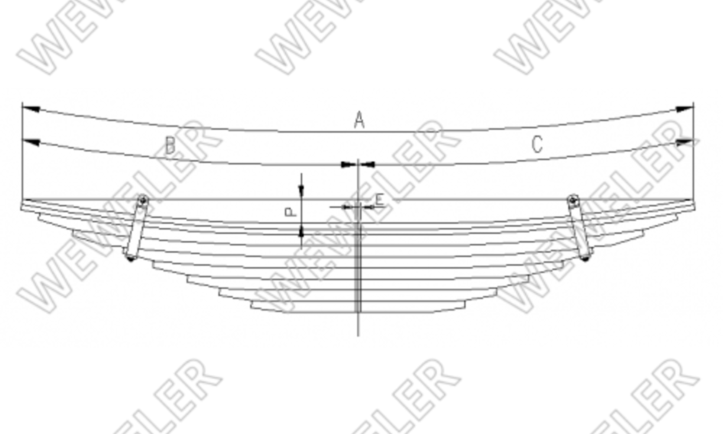 Volvo Resor Tylny 8-p (oś Tandem) A022T322ZA70
