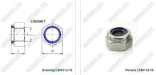 Nakrętka M30X2 Samohamowna (KL-10.9) NAK-M30X2-SH