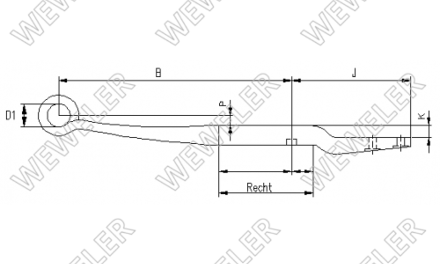 BPW Półresor Do Naczepy Z-ka F179Z224ZA75A