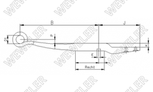 BPW Półresor Z-ka Do Naczepy Kr-30 L1=200 L F179Z251ZA75