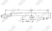 BPW Półresor Z-ka 1-piórowy Do Osi Eko L1-27 F179Z255XA75