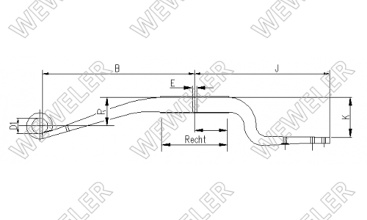 Weweler Resor Do Naczepy Z-ka F001A037IT75