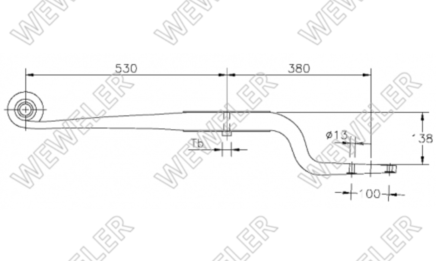Weweler Resor Na Osiach Mercedesa F001A437HD75