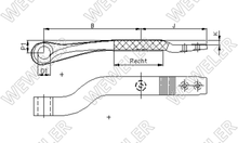 SAF Resor 1-piórowy Oś Skrętna F188Z049ZL75