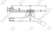 SAF Półresor Do Naczepy Prawy SAFIR F412Z554AR75