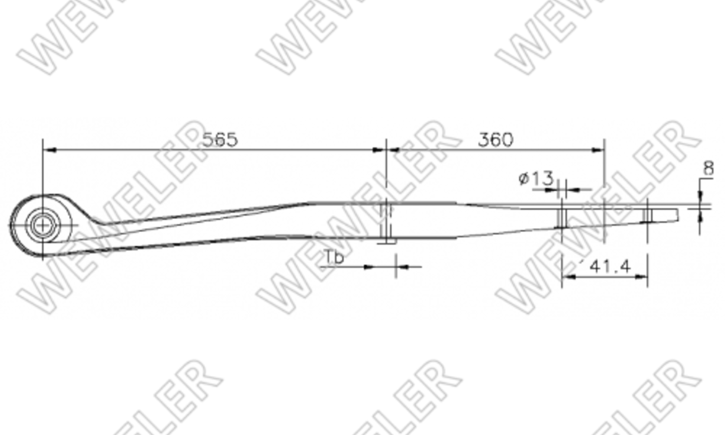 Weweler Resor Do Naczepy Schmitz F001A037IB75