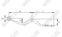 Schmitz Resor Do Naczepy Oś Mrh3(garb)ucho L F001A037PA75C