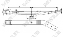 Trouillet Resor Gięty W Bok Prawy F412Z753ZR75