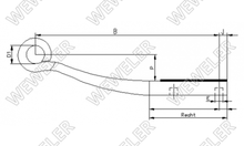 Volvo FM7/12 Półresor Do Osi Wlecz/pneum. F022T458ZA75
