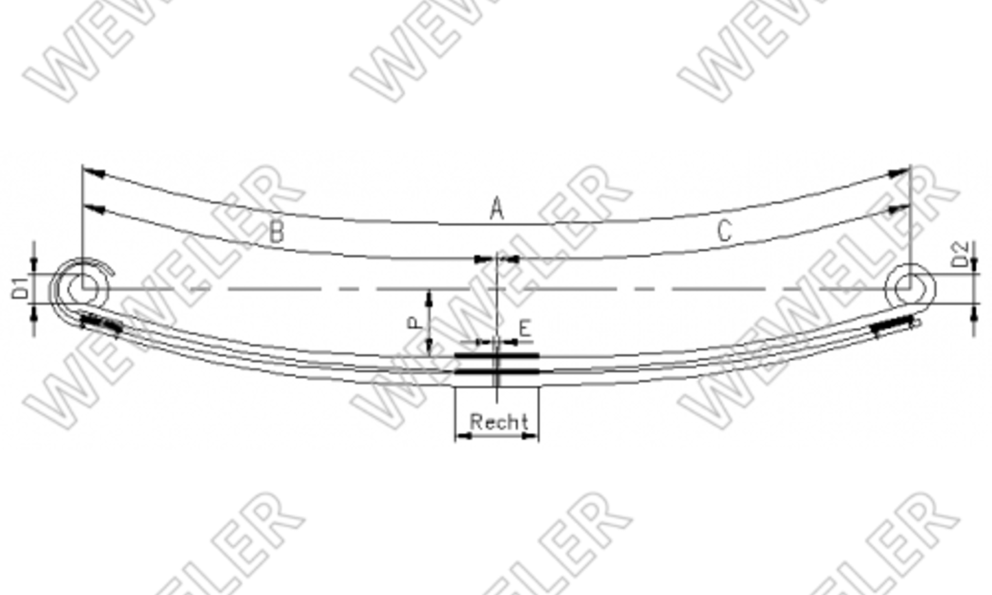 DAF Resor Przedni F017T773ZA75