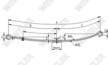 DAF Resor Przedni Do Poduszki C223767 F017T777ZA75