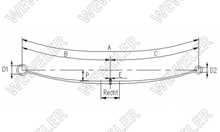Fiat Ducato/Jumper/Boxer Resor tylny F011T494ZZ75
