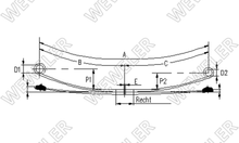 Ford Transit (2) 430 El Resor 2-piórowy F037T282ZA75A