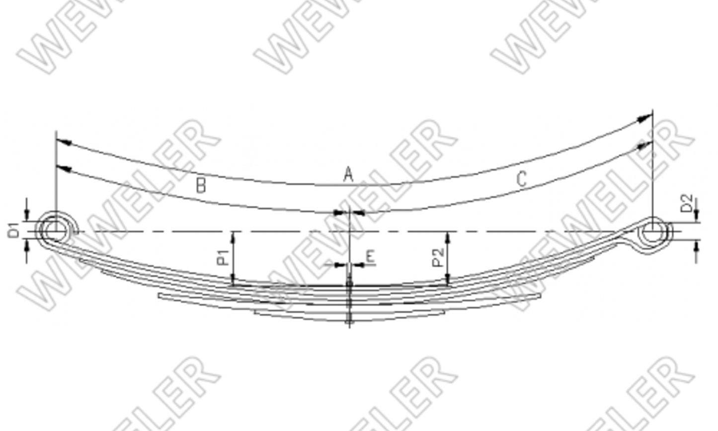 Iveco Daily Resor Tylny A011T540ZA75