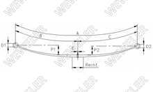 Iveco Daily Resor Tylny 1-piórowy F011T478ZA75