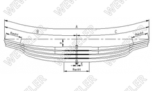 Iveco Astra Resor Tylny 4-piórowy F313T102ZA70A