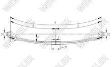 MAN TGA Resor Przedni 2-piórowy F088T365ZA75