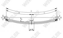 MAN Resor Przedni 3-piórowy F088T373ZA75