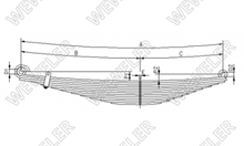 MAN 14/15 Resor Tylny Wielopiórowy A088T272ZA75