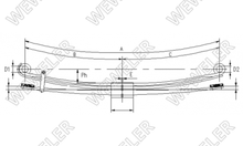 MAN Resor Tylny Z Pomocnikiem F088T238ZA75