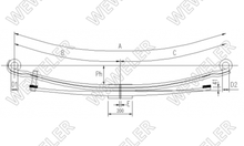 MAN Resor Tylny Z Pomocnikiem F088T250ZA75