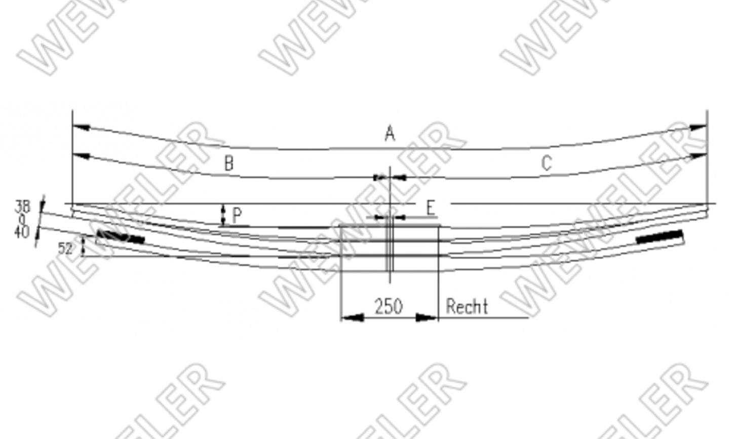 MAN TGA Resor Tylny F088T320ZA70