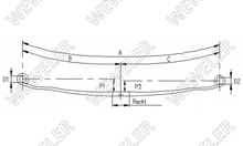 MAN TGM Resor Tylny 1-piórowy F088T368ZA75