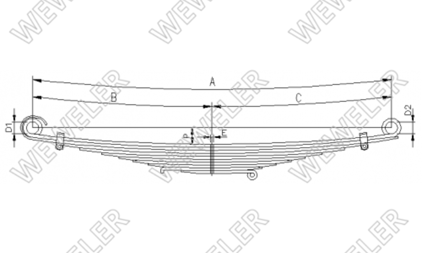 Mercedes Resor Przedni A020T607ZA75