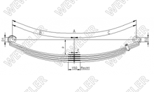 Mercedes Resor Przedni 4-piórowy F020T517ZA75