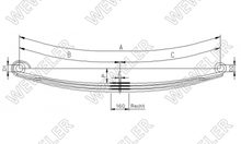 Mercedes Actros Resor Przedni F020T663ZA75