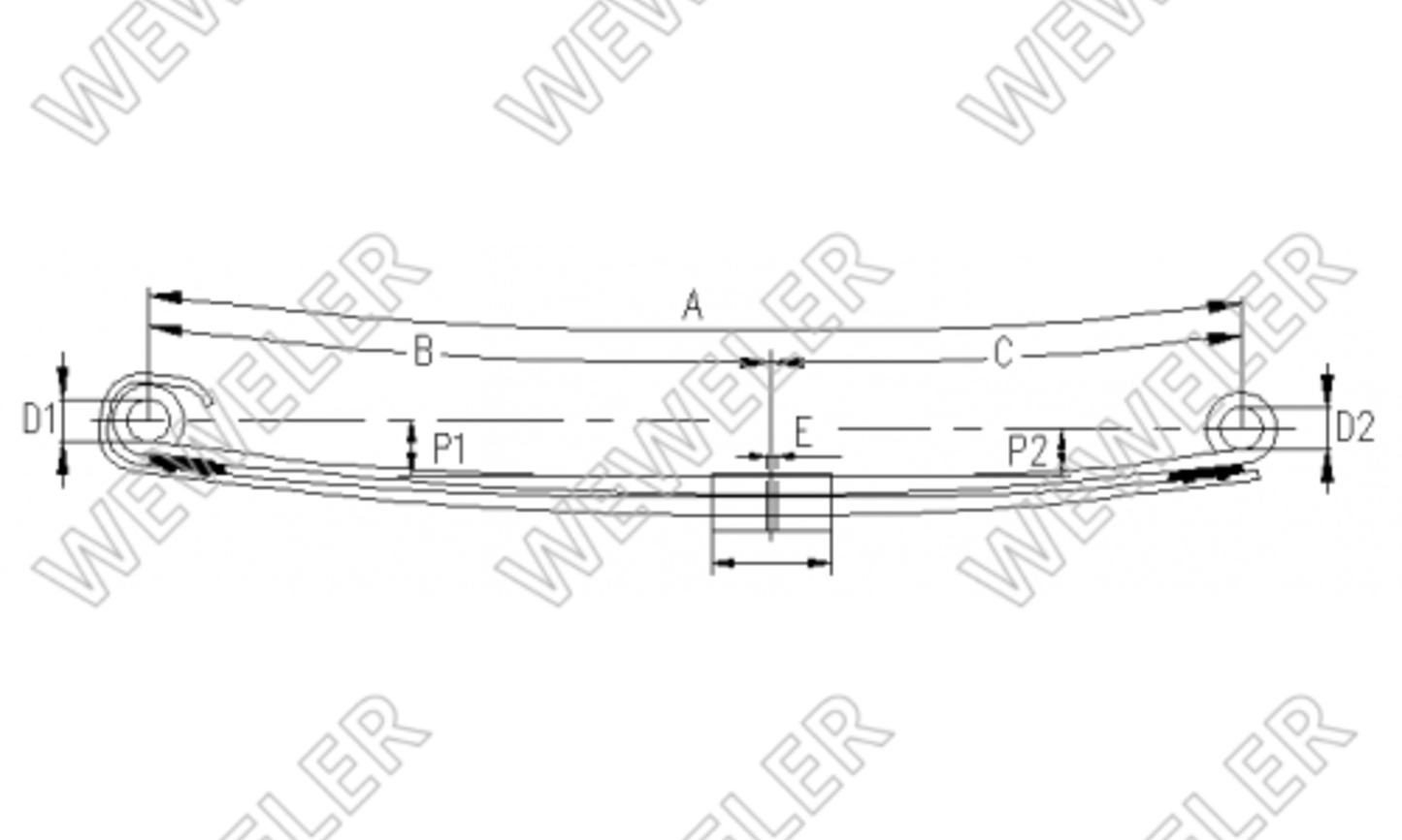 Mercedes Axor Resor Przedni F020T823ZA75