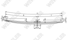 Mercedes Arocs Resor Przedni 3-piórowy 1-oś F020T873ZA75
