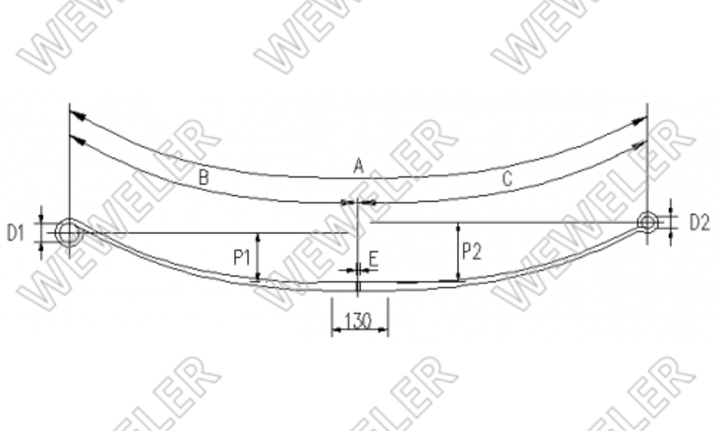 Mercedes Sprinter Resor Tylny 1-piór Su-70 F020T734ZA75