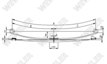 Mercedes Atego 1217 Resor Tylny F020T826ZA75A
