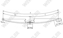 Renault Midliner M-150 Front Spring F023T087ZA75