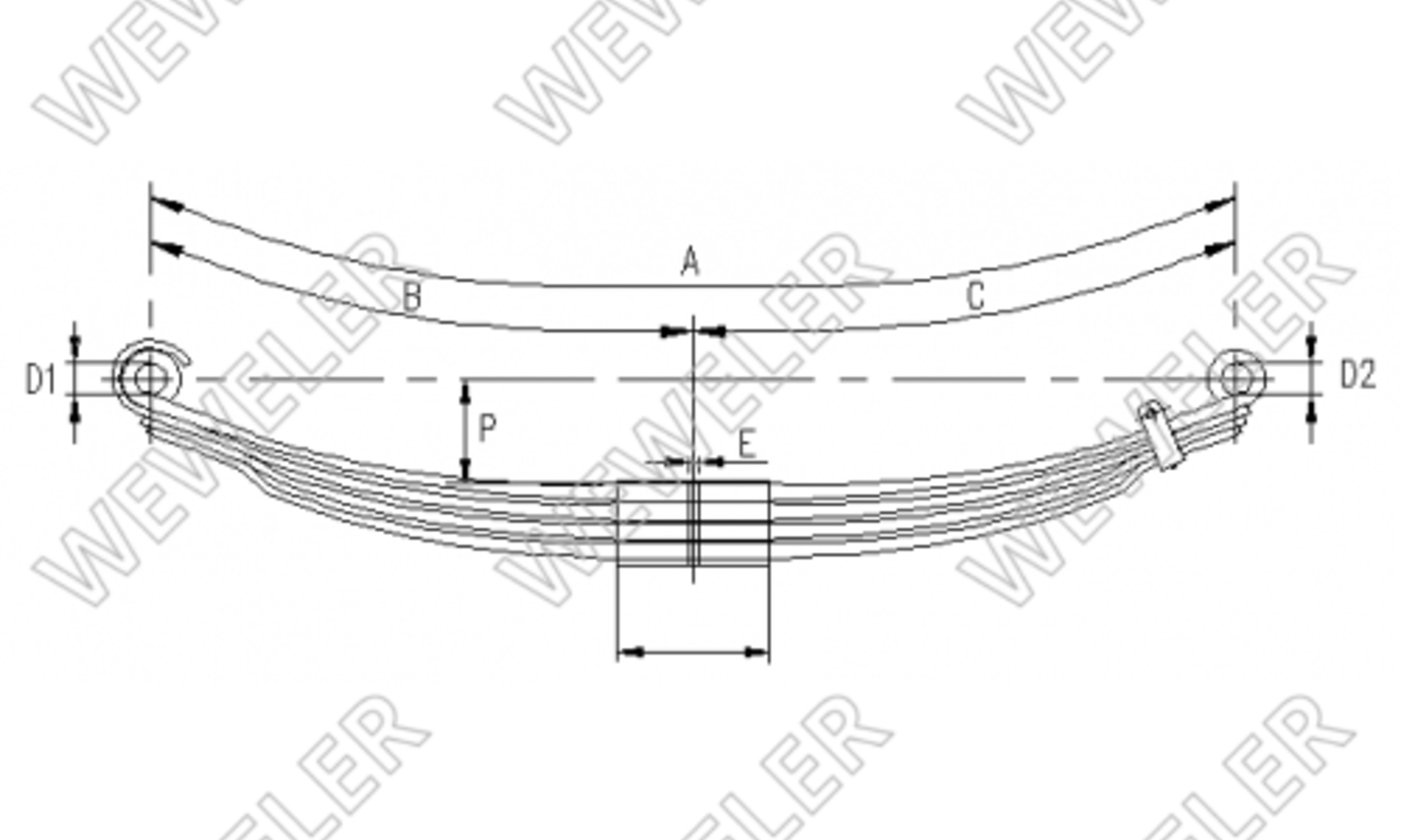 Renault Kerax Resor Przedni F023T163ZA75