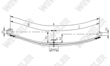 Renault Premium-volvo Resor Przedni 2-piórow F023T171ZA75