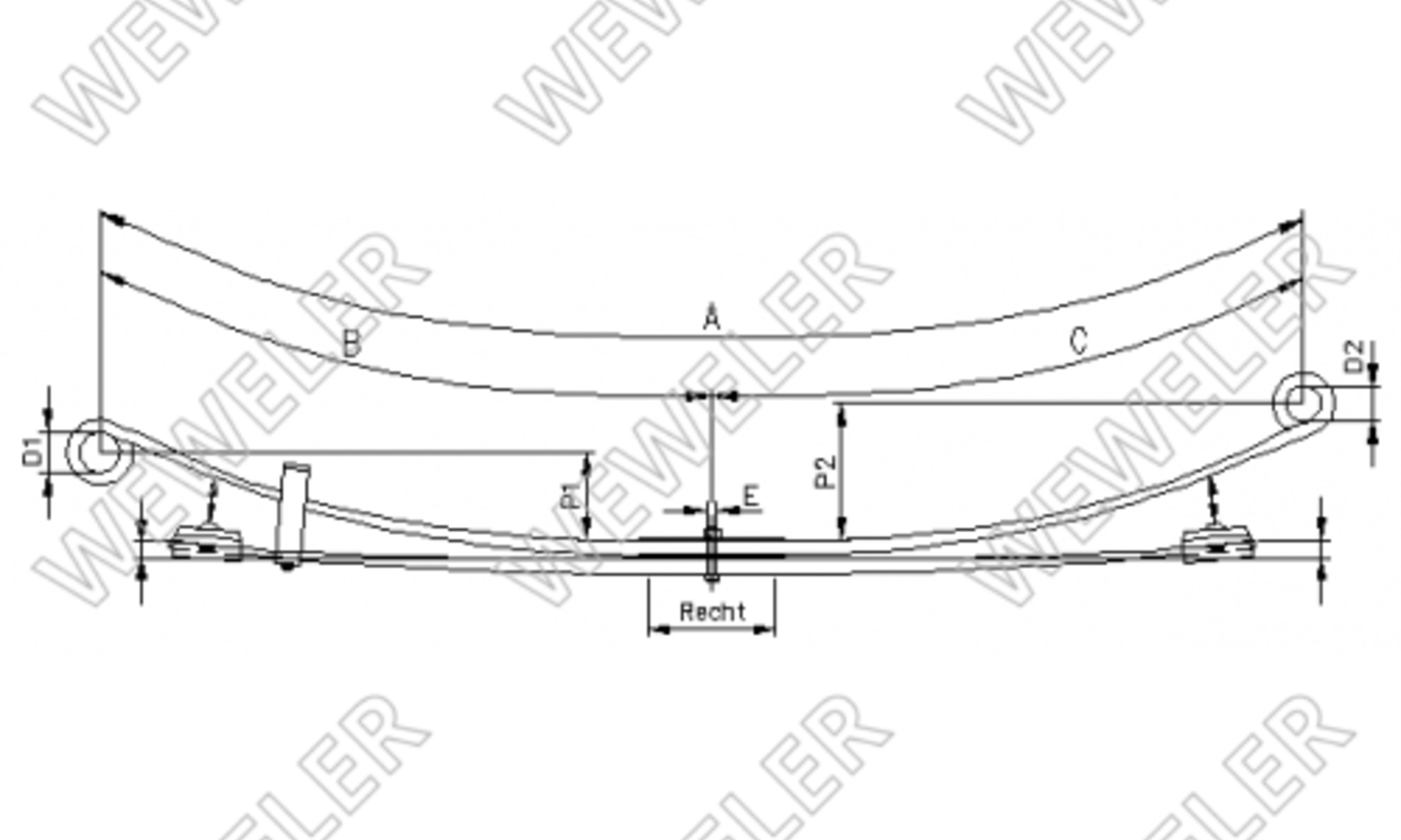 Renault Master Nissan Opel Resor 2-piórowy F046T208ZA75