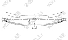Scania Resor Przedni 2-piórowy Po 2016r. F010T195ZA75
