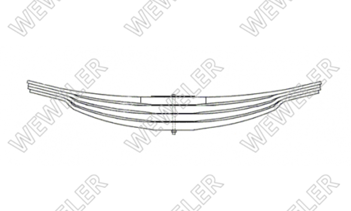 Scania Resor Tylny 4-piórowy (tandem) F010T202ZA70