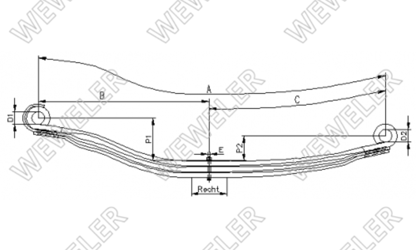 Volvo-RVI Resor Przedni F022T491ZA75