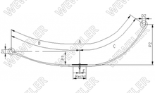 Volvo FL6 Resor Przedni Do Poduszki F022T443ZA75